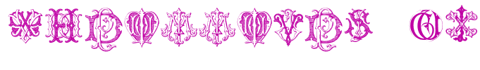 Intellecta Monograms Random Samples Three.vfb Regular